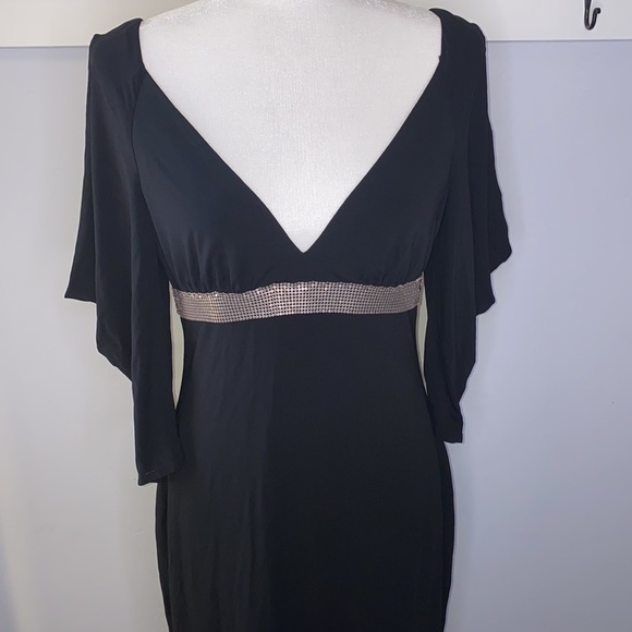 Kay Unger Cold Shoulder Maxi Dress - Picture 2 of 11